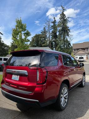Red 2023 GMC Yukon Denali