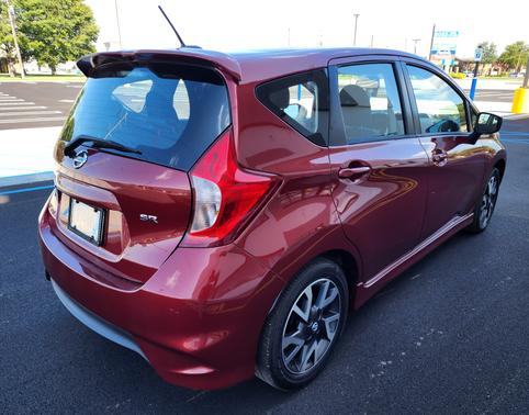 Red 2017 Nissan Versa Note SR