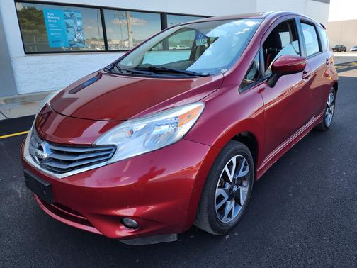 Red 2017 Nissan Versa Note SR
