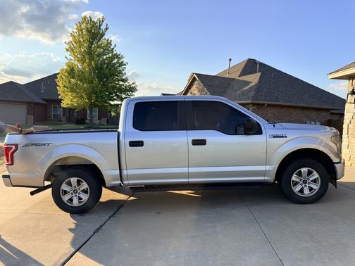 Silver 2017 Ford F-150 XLT