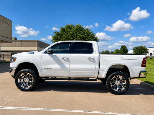 White 2020 RAM 1500 Laramie