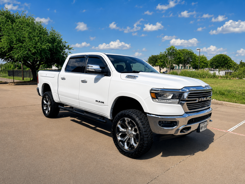 White 2020 RAM 1500 Laramie