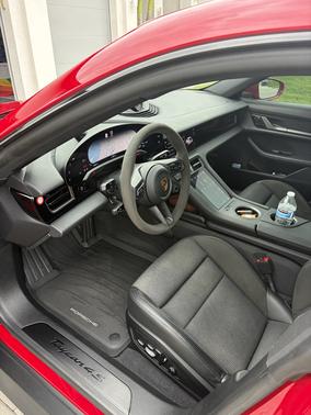 Red 2020 Porsche Taycan Taycan 4S