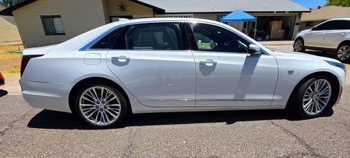 White 2020 Cadillac CT6 3.6L Premium Luxury
