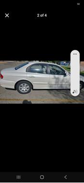White 2004 Hyundai SONATA Base
