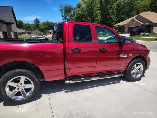 Red 2015 RAM 1500 Tradesman/Express