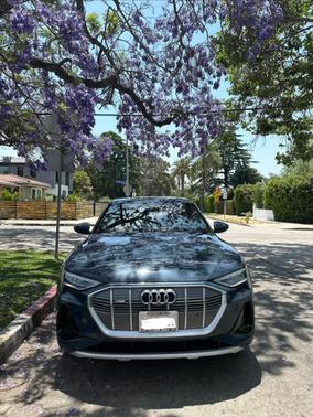 Blue 2021 Audi e-tron Sportback Prestige
