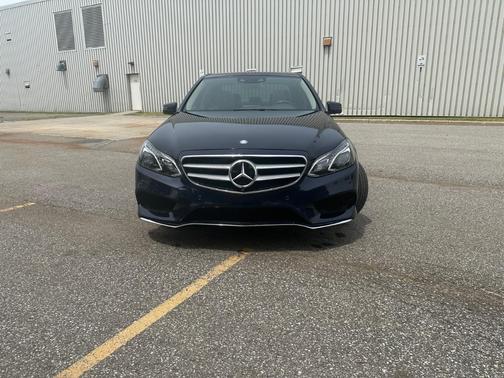 Blue 2014 Mercedes-Benz E-Class E 250 BlueTEC