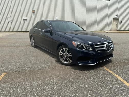 Blue 2014 Mercedes-Benz E-Class E 250 BlueTEC