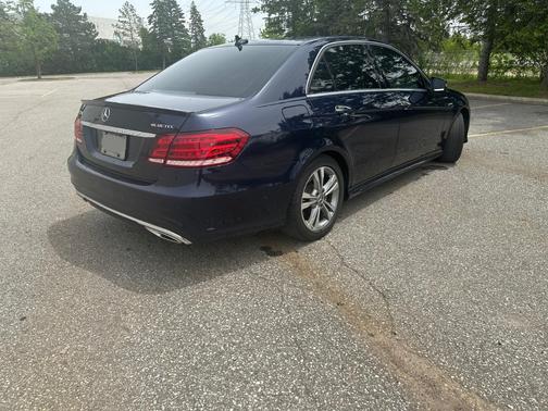 Blue 2014 Mercedes-Benz E-Class E 250 BlueTEC