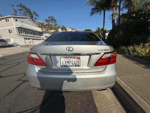 Silver 2012 Lexus LS 460 Base