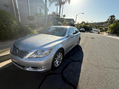 Silver 2012 Lexus LS 460 Base