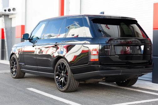 Black 2017 Land Rover Range Rover 5.0L Supercharged LWB