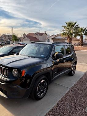 Black 2017 Jeep Renegade Sport