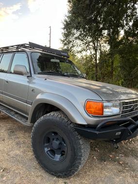 Beige 1997 Toyota Land Cruiser Base