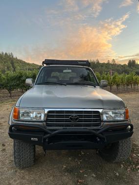 Beige 1997 Toyota Land Cruiser Base