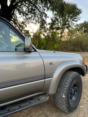 Beige 1997 Toyota Land Cruiser Base