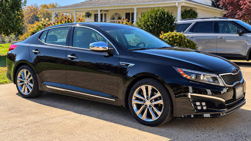 Black 2014 Kia Optima SXL Turbo