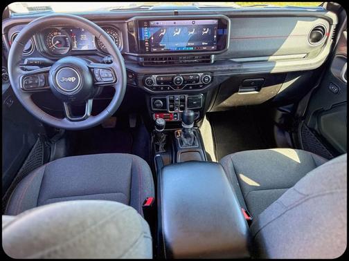 Black 2025 Jeep Wrangler Rubicon