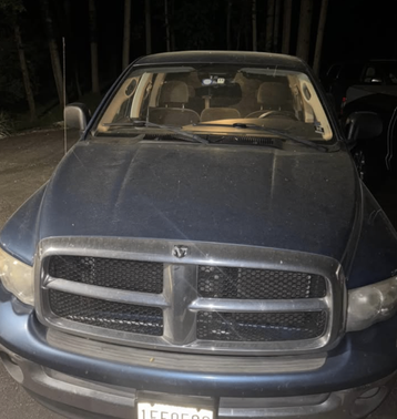 Blue 2004 Dodge Ram 1500 SLT Quad Cab