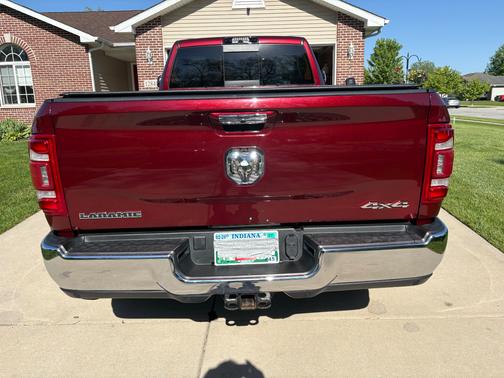 Red 2021 RAM 3500 Laramie