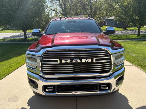 Red 2021 RAM 3500 Laramie