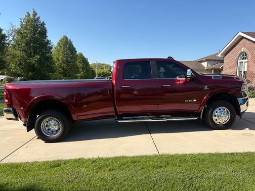 Red 2021 RAM 3500 Laramie