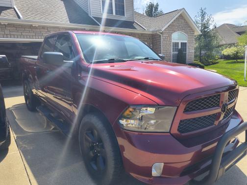 Red 2019 RAM 1500 Classic Tradesman