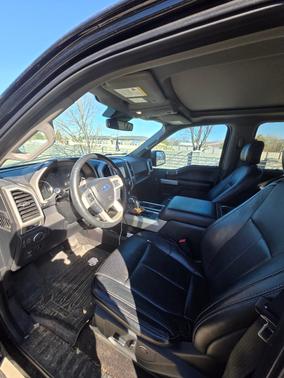 Black 2018 Ford F-150 Lariat