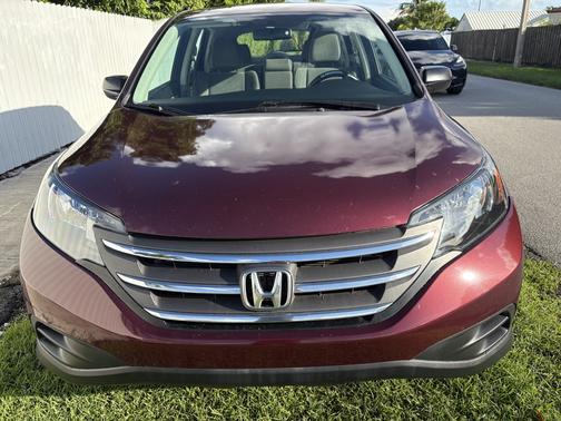 Red 2014 Honda CR-V LX