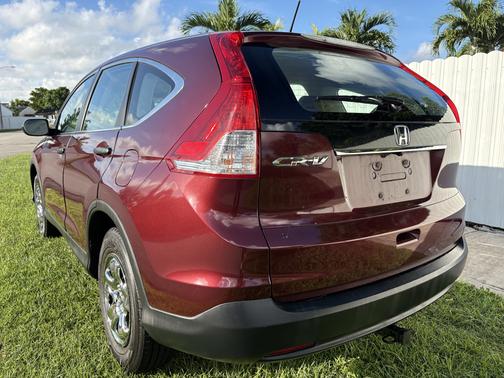 Red 2014 Honda CR-V LX