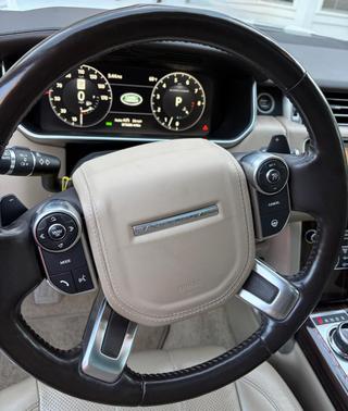 White 2017 Land Rover Range Rover 5.0L Supercharged