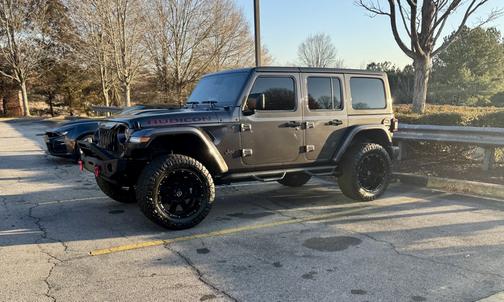 Gray 2019 Jeep Wrangler Unlimited Rubicon