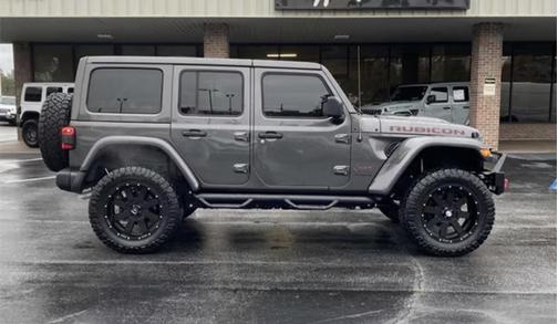Gray 2019 Jeep Wrangler Unlimited Rubicon
