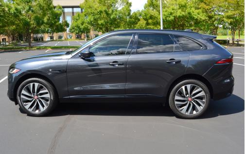 Gray 2021 Jaguar F-PACE S