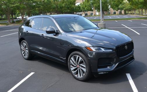 Gray 2021 Jaguar F-PACE S