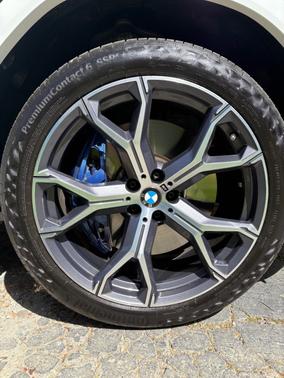 White 2025 BMW X6 M60i