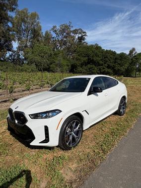 White 2025 BMW X6 M60i