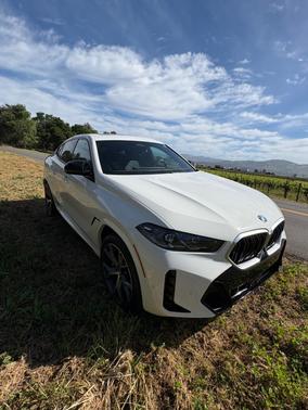 White 2025 BMW X6 M60i