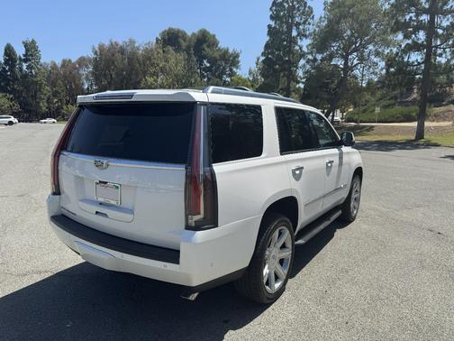 White 2018 Cadillac Escalade Premium Luxury
