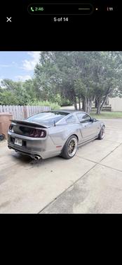 Gray 2014 Ford Mustang GT