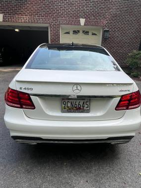 White 2015 Mercedes-Benz E-Class E 400