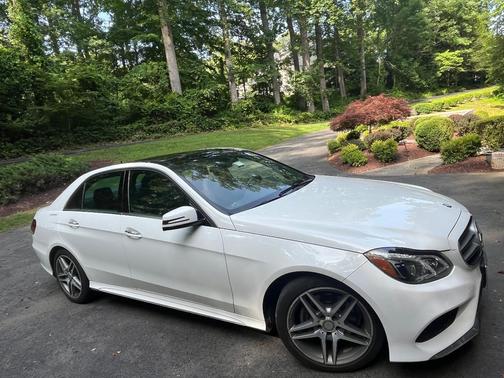 White 2015 Mercedes-Benz E-Class E 400