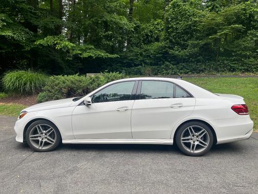 White 2015 Mercedes-Benz E-Class E 400
