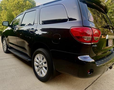 Black 2012 Toyota Sequoia Platinum