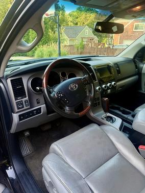 Black 2012 Toyota Sequoia Platinum