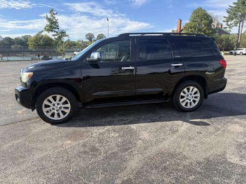 Black 2012 Toyota Sequoia Platinum