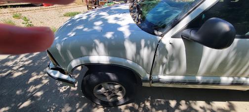 White 1995 Chevrolet Blazer Base