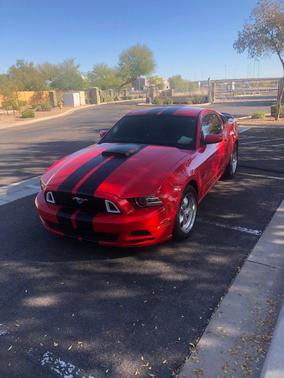 Red 2013 Ford Mustang V6