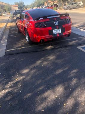 Red 2013 Ford Mustang V6